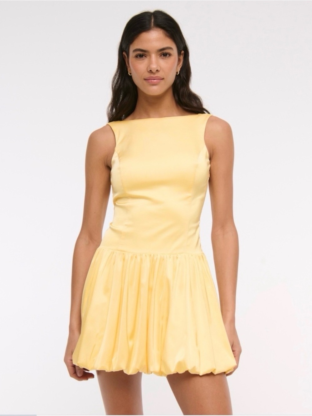 Abercrombie and Fitch Yellow Sleeveless Dress